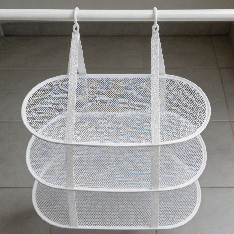 White Pop & Fold Clothes Dryer