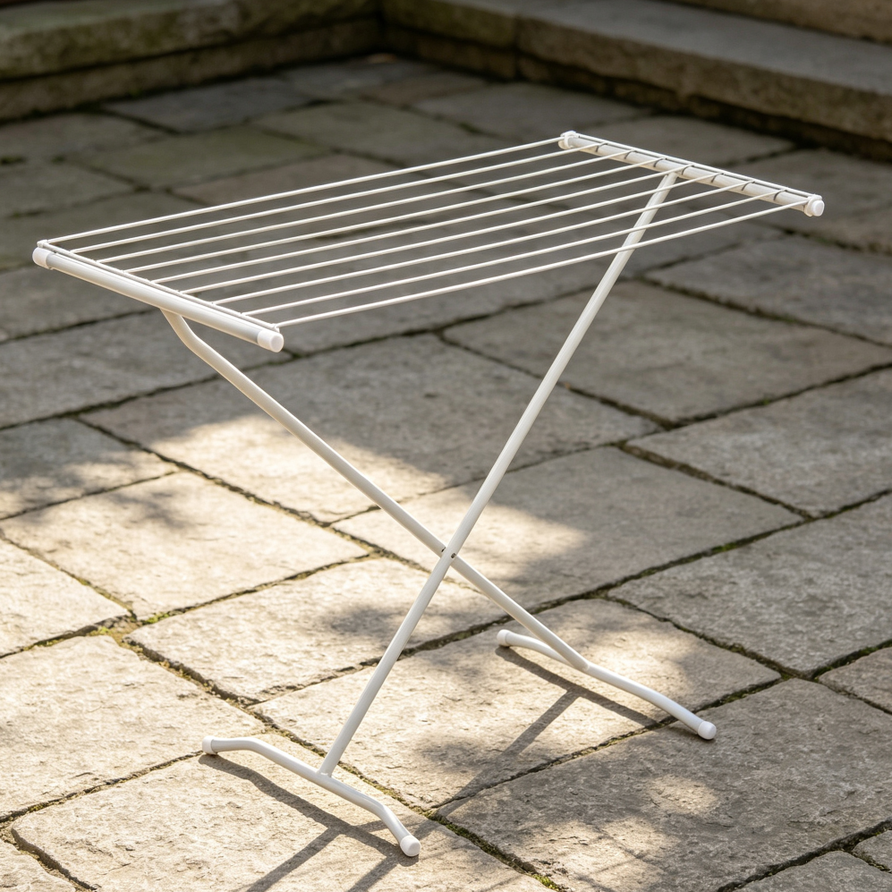 X-Frame Collapsible Metal Drying Rack