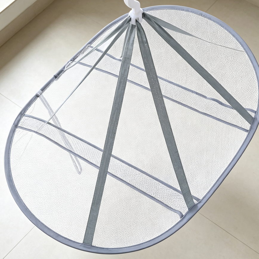 Hanging Mesh Flat Drying Rack Breathable Portable - Image 2