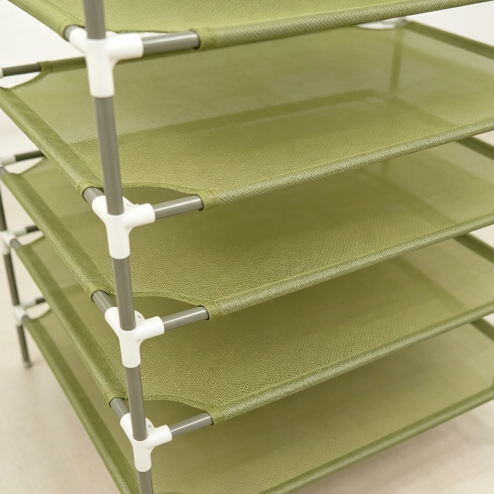 6-Layer Stackable Mesh Flat Sweater Drying Rack - Image 2