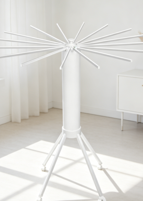 Modern Foldable Tripod Rack with Wheels