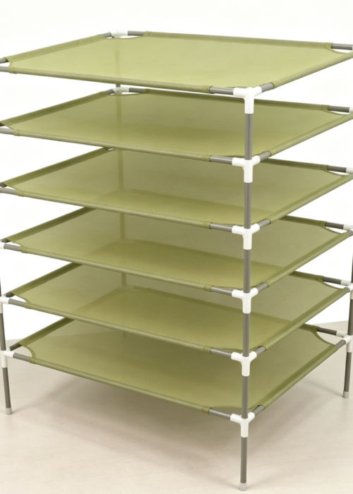 6-Layer Stackable Mesh Flat Sweater Drying Rack