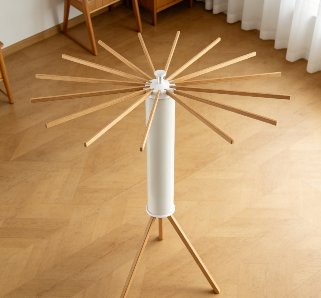 Portable Foldable Household Tripod Drying Rack - Image 2