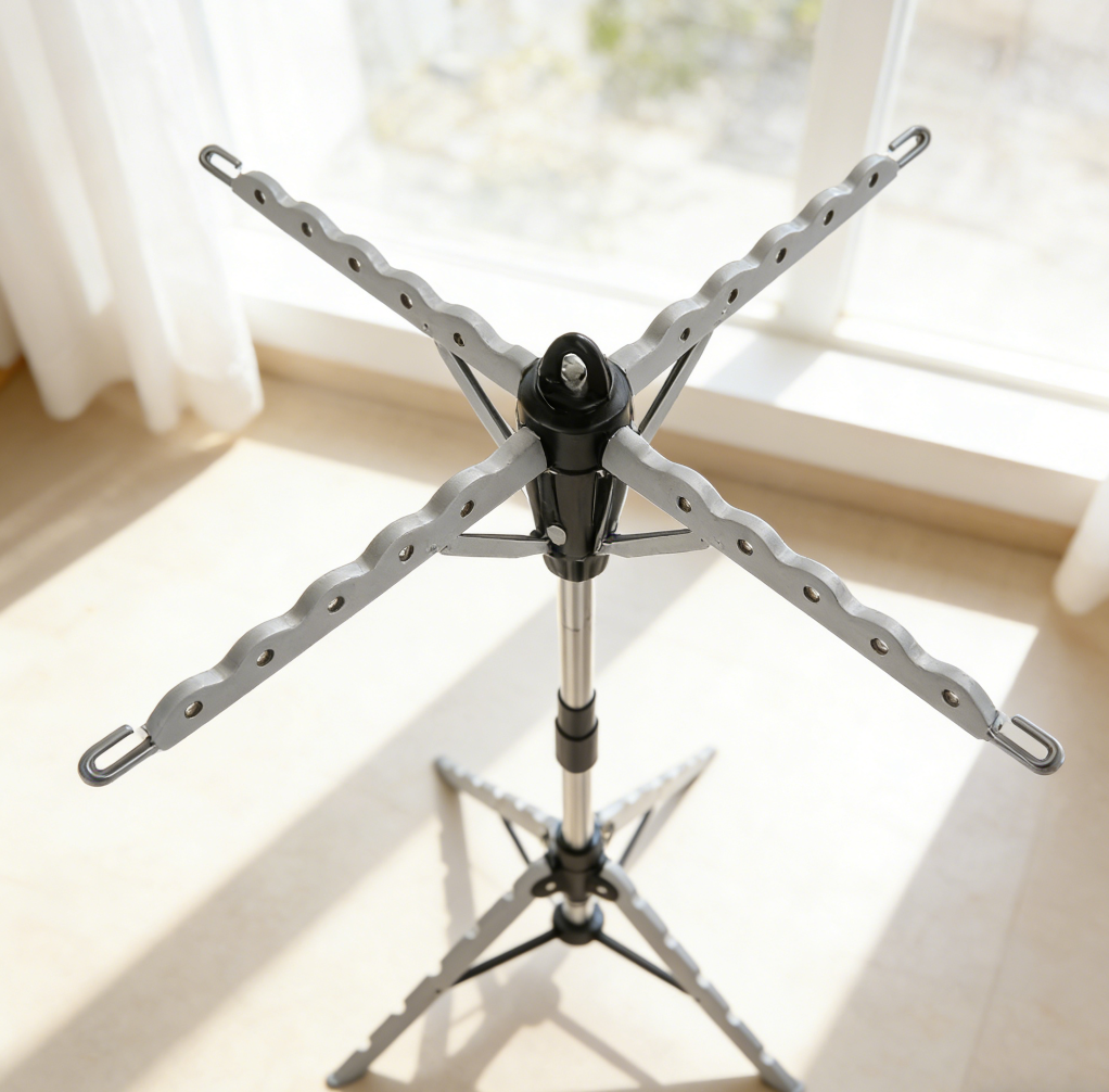 Portable Tripod Garment Drying Rack